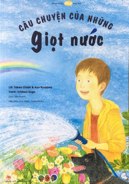  Ehon - Mọt Sách Mogu - Câu Chuyện Của Những Giọt Nước (Từ 3 Tuổi Trở Lên) 