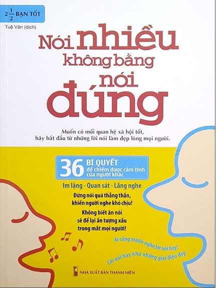  Nói Nhiều Không Bằng Nói Đúng - 36 Bí Quyết Để Chiếm Được Cảm Tình Của Người Khác 