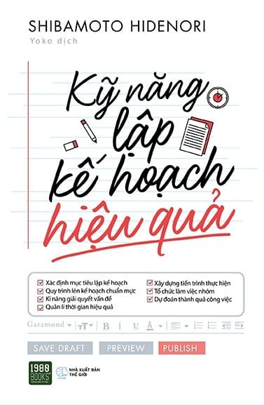 Kỹ Năng Lập Kế Hoạch Hiệu Quả - 1980Books