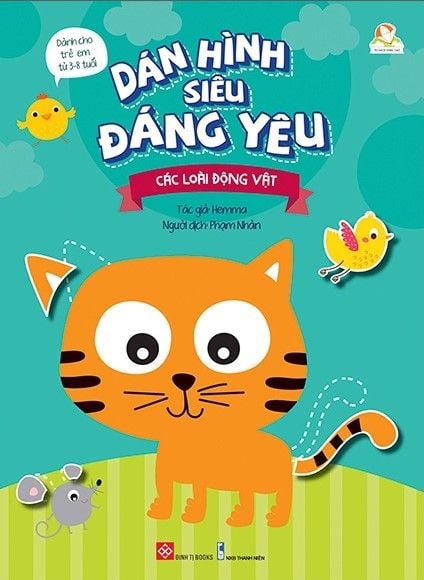 Dán Hình Siêu Đáng Yêu - Các Loài Động Vật 