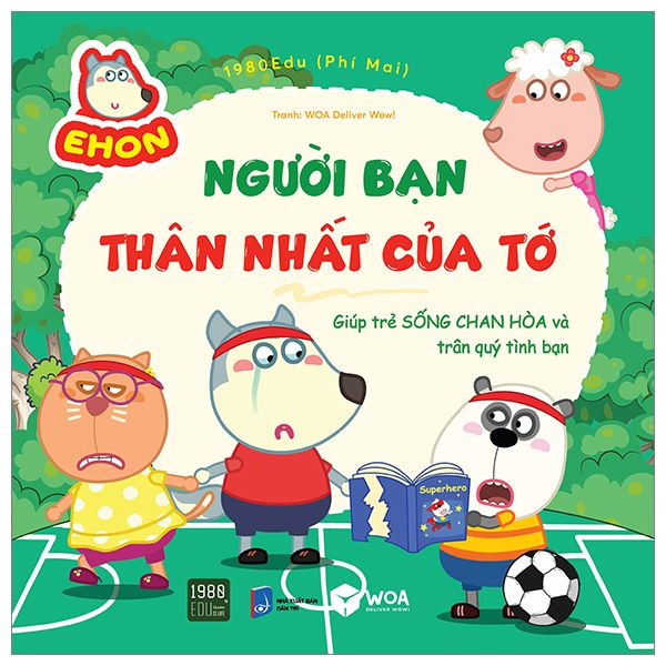  Ehon Wolfoo - Người Bạn Thân Nhất Của Tớ 