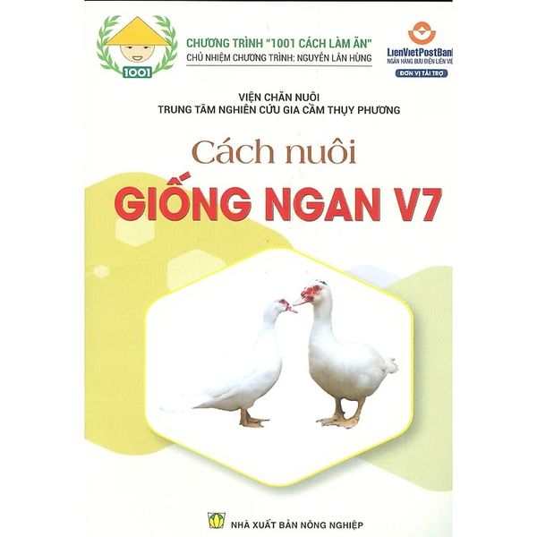 Cách Nuôi Giống Ngan V7 - NXB Nông Nghiệp