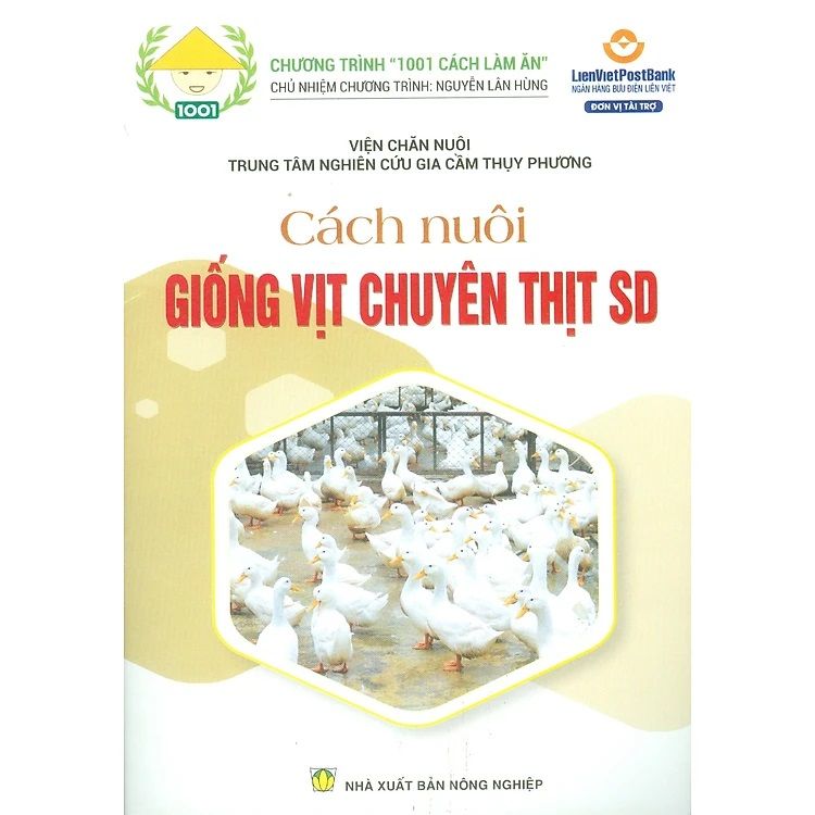  Cách Nuôi Giống Vịt Chuyên Thịt SD 