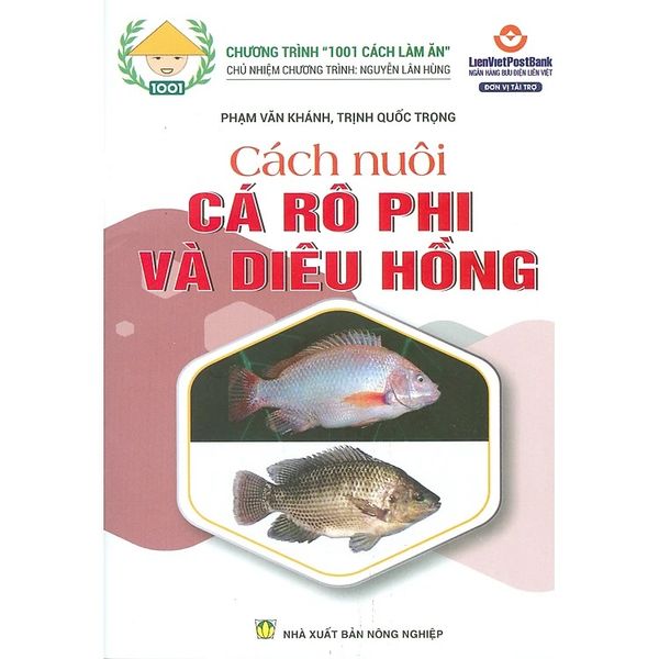 Cách Nuôi Cá Rô Phi Và Diêu Hồng - NXB Nông Nghiệp