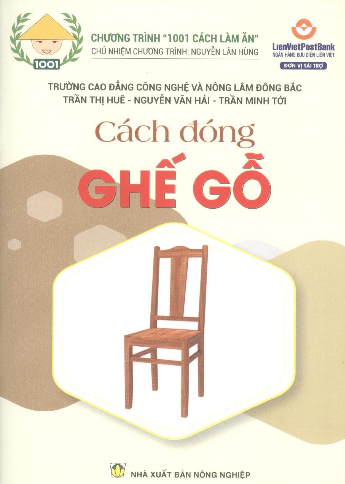  Cách Đóng Ghế Gỗ 