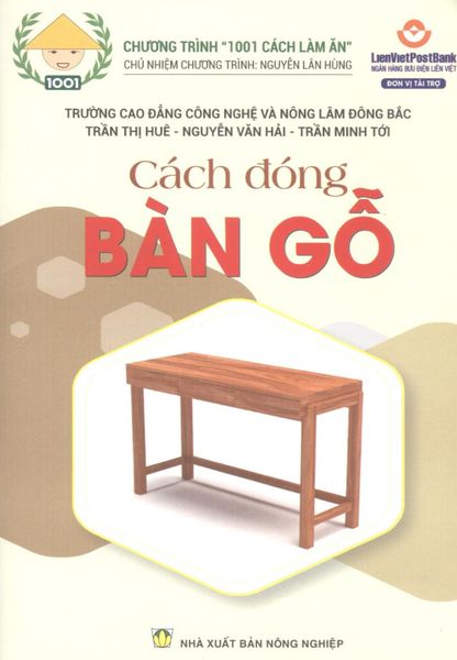 Cách Đóng Bàn Gỗ - NXB Nông Nghiệp