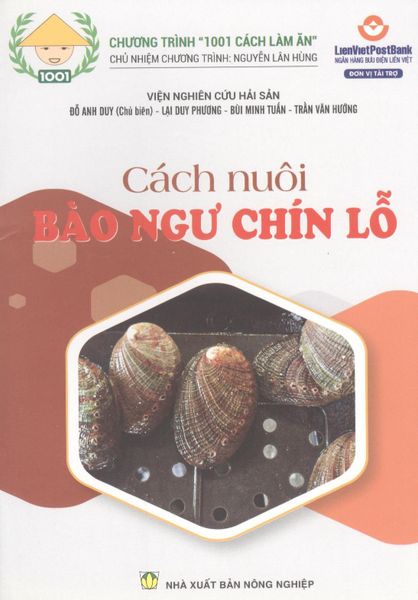 Cách Nuôi Bào Ngư Chín Lỗ - NXB Nông Nghiệp