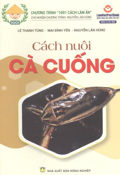 Cách Nuôi Cà Cuống - NXB Nông Nghiệp