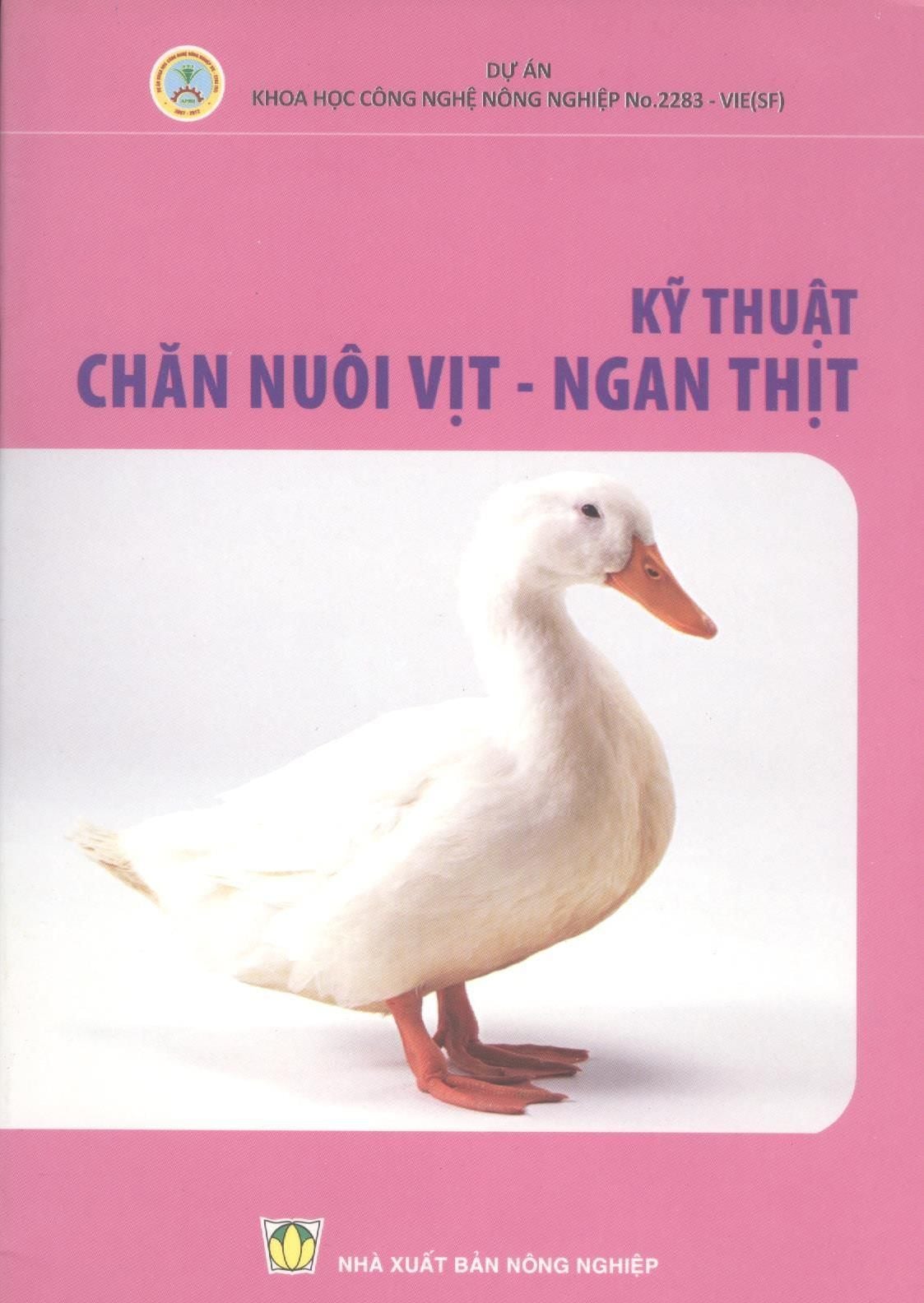  Kỹ Thuật Chăn Nuôi Vịt - Ngan Thịt 