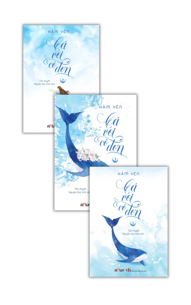 Cá Voi Cô Đơn - Tập 1 - 2 - 3 - Bản Đặc Biệt Tặng Kèm Bookmark Cá Voi + Bookmark Trứng + Thiệp Cưới + Postcard In Chữ Ký Tác Giả + Standee - Hàm Yên