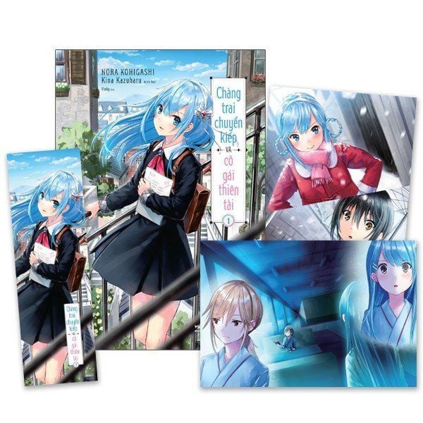 Chàng Trai Chuyển Kiếp Và Cô Gái Thiên Tài - Tập 1 - Tặng Kèm 1 Bookmark + 2 Postcard