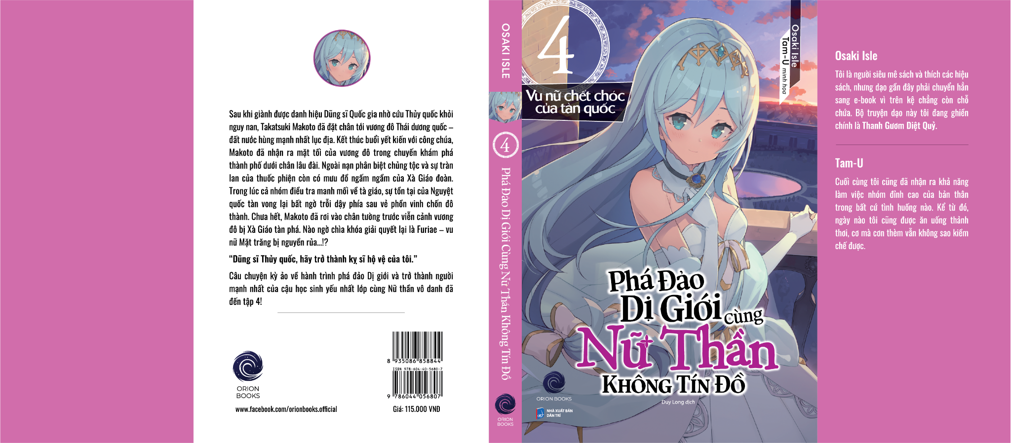  Phá Đạo Dị Giới Cùng Nữ Thần Không Tín Đồ - Tập 4 (Bản Thường) 