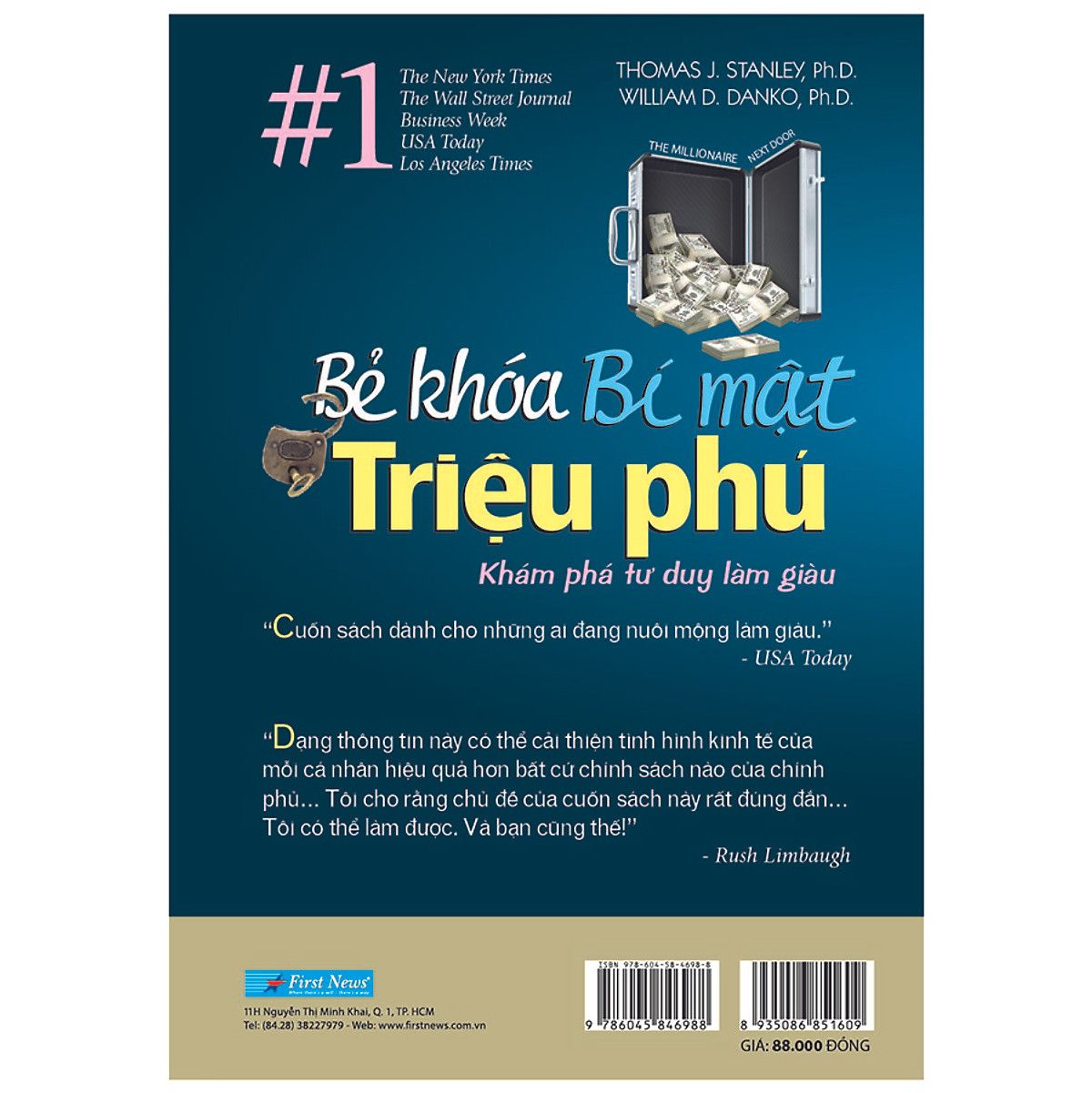  Bẻ Khóa Bí Mật Triệu Phú - Khám Phá Tư Duy Làm Giàu (Tái Bản 2020) 