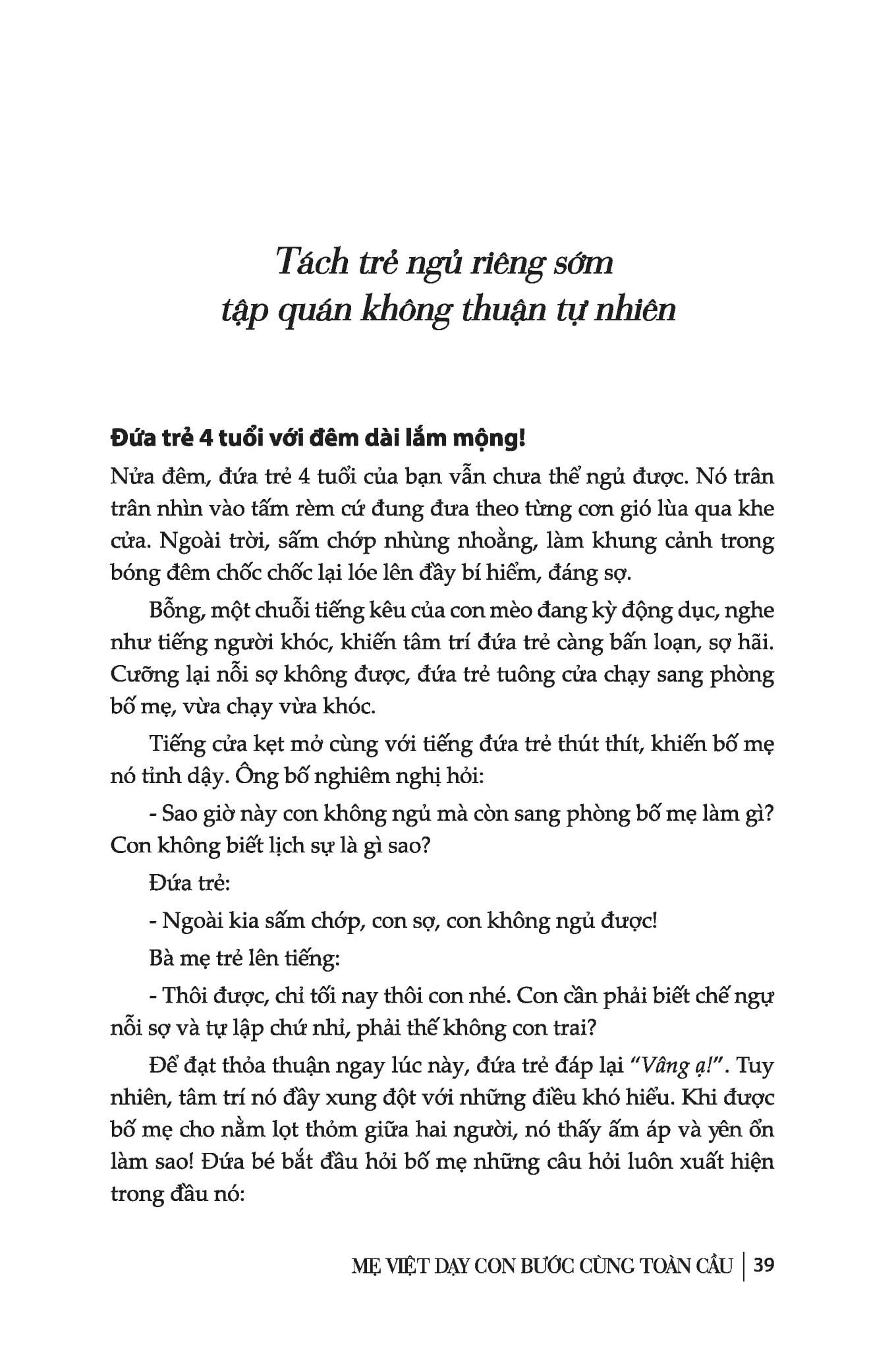  Mẹ Việt Dạy Con Bước Cùng Toàn Cầu 