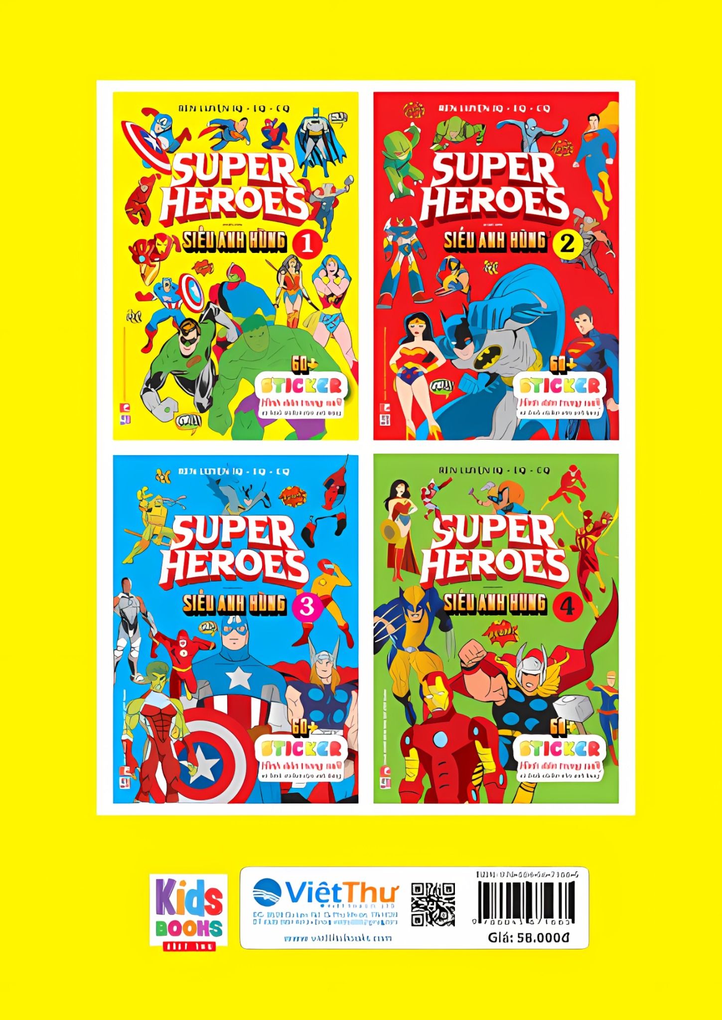  Supper Heroes - Siêu anh hùng T1 - sticker trong suốt 