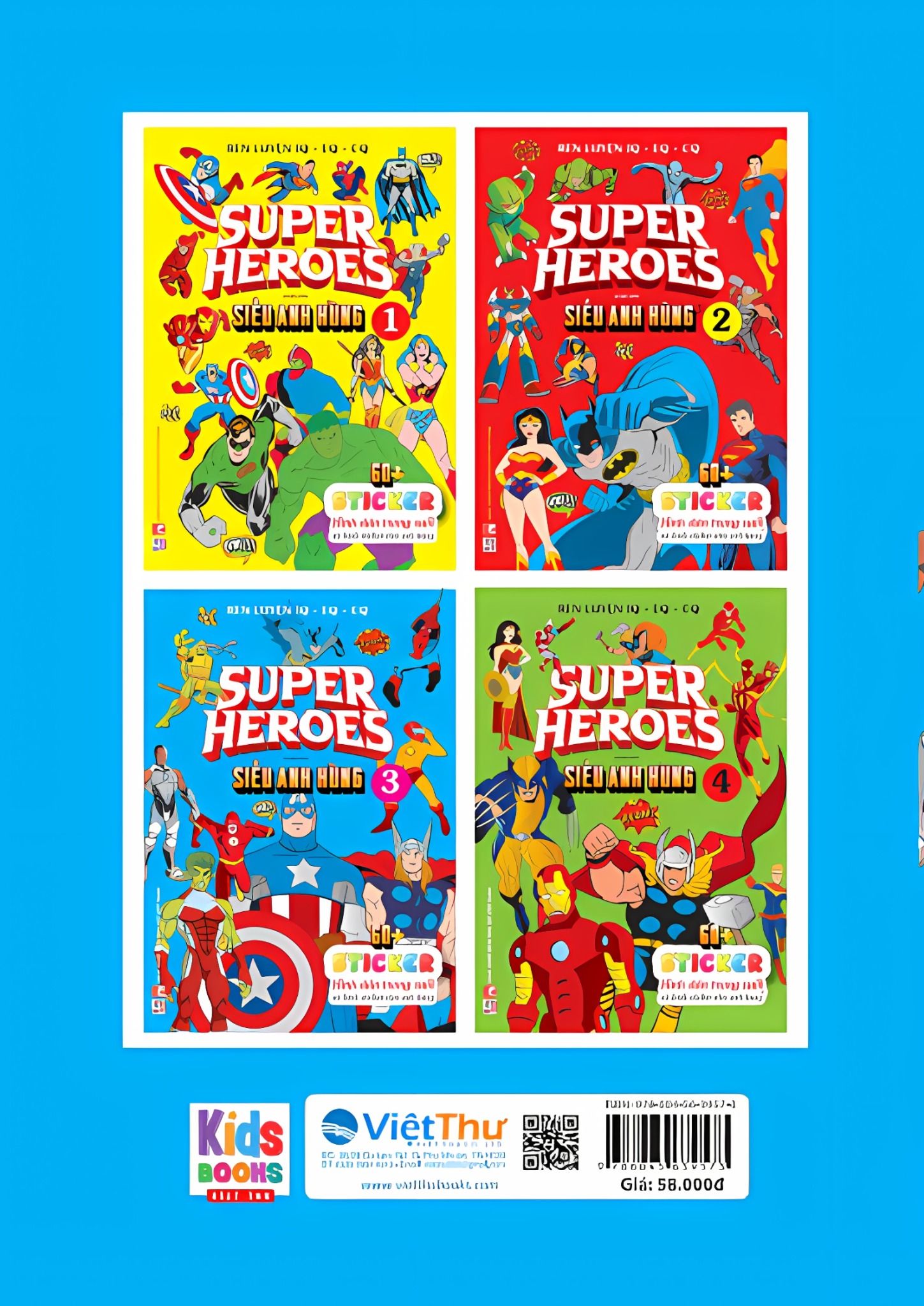  Supper Heroes - Siêu anh hùng T3 - sticker trong suốt 