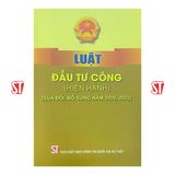  Luật Đầu tư công (hiện hành)(sửa đổi, bổ sung năm 2020, 2022) 