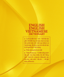  Từ điển Anh - Anh - Việt (bìa cứng vàng 298k) 