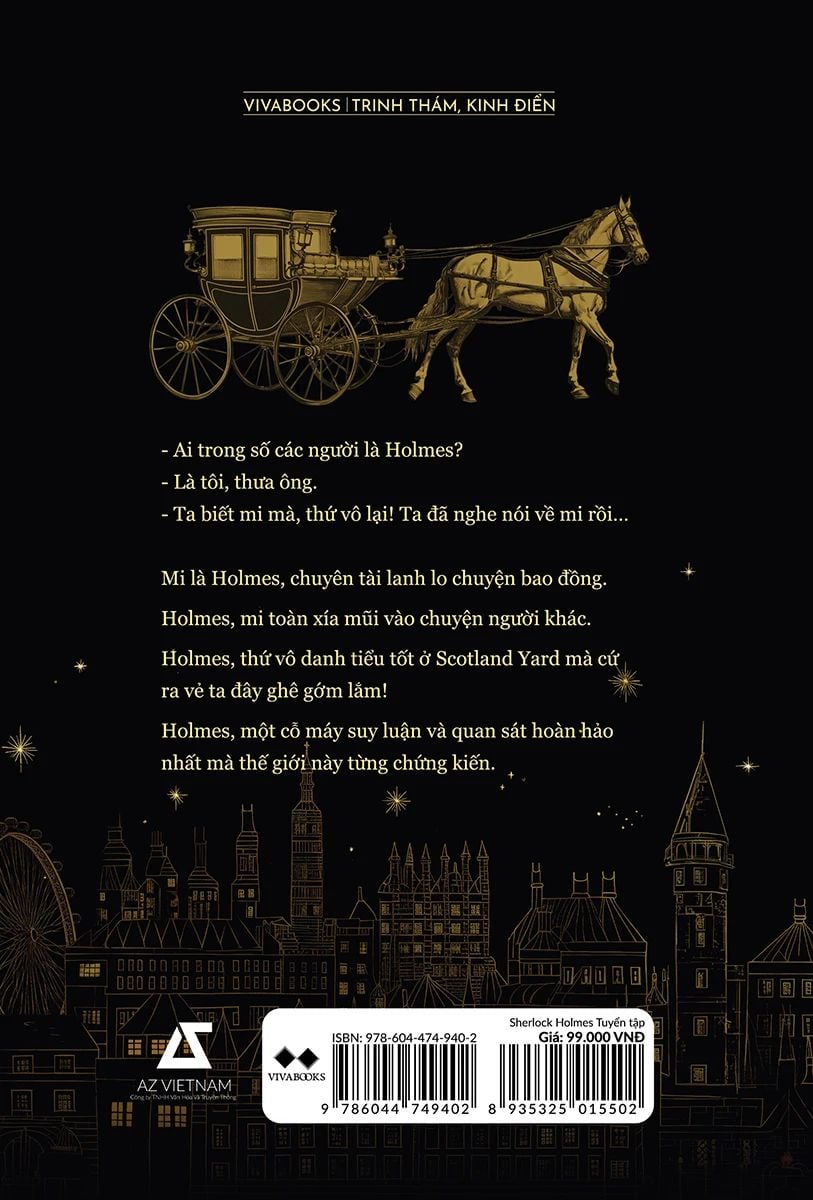  Sherlock Holmes Tuyển Tập - Những Vụ Án Hóc Búa Nhất 