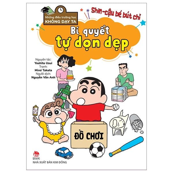 Những Điều Trường Học Không Dạy Ta – Shin - Cậu Bé Bút Chì: Bí Quyết Tự Dọn Dẹp
