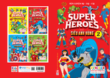  Supper Heroes - Siêu anh hùng T2 - sticker trong suốt 