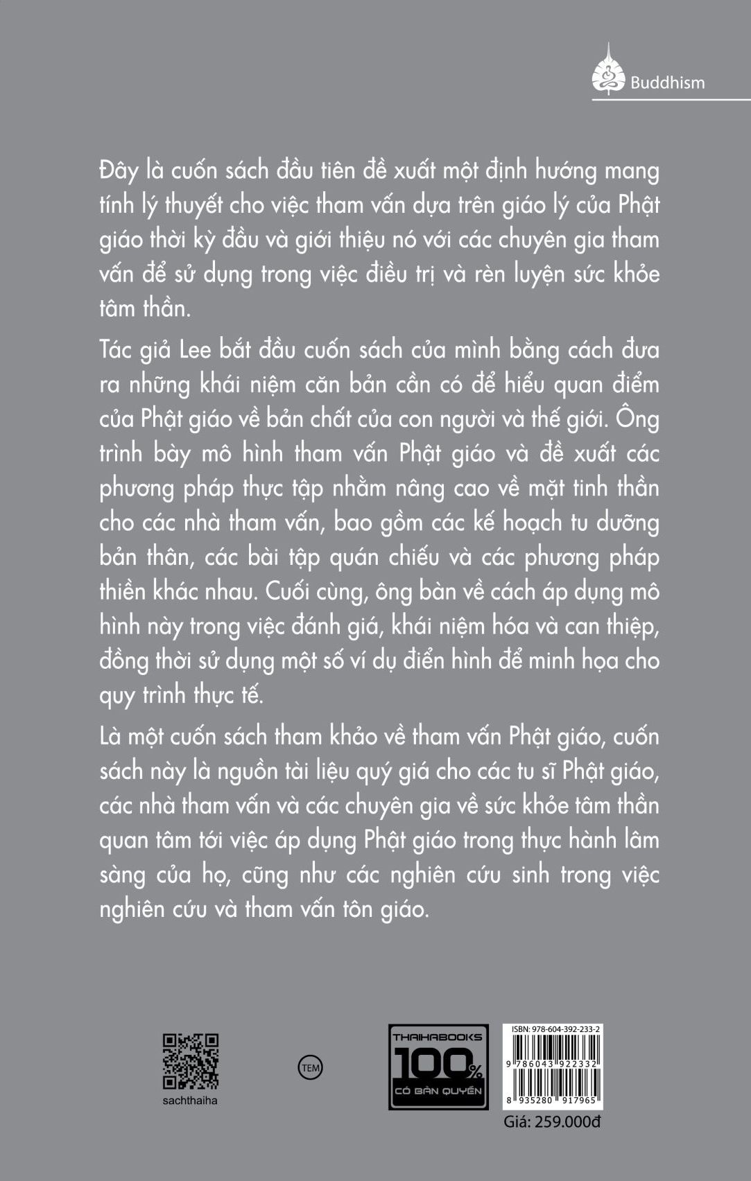  Tham Vấn Tâm Lý Trên Nền Tảng Phật Giáo 