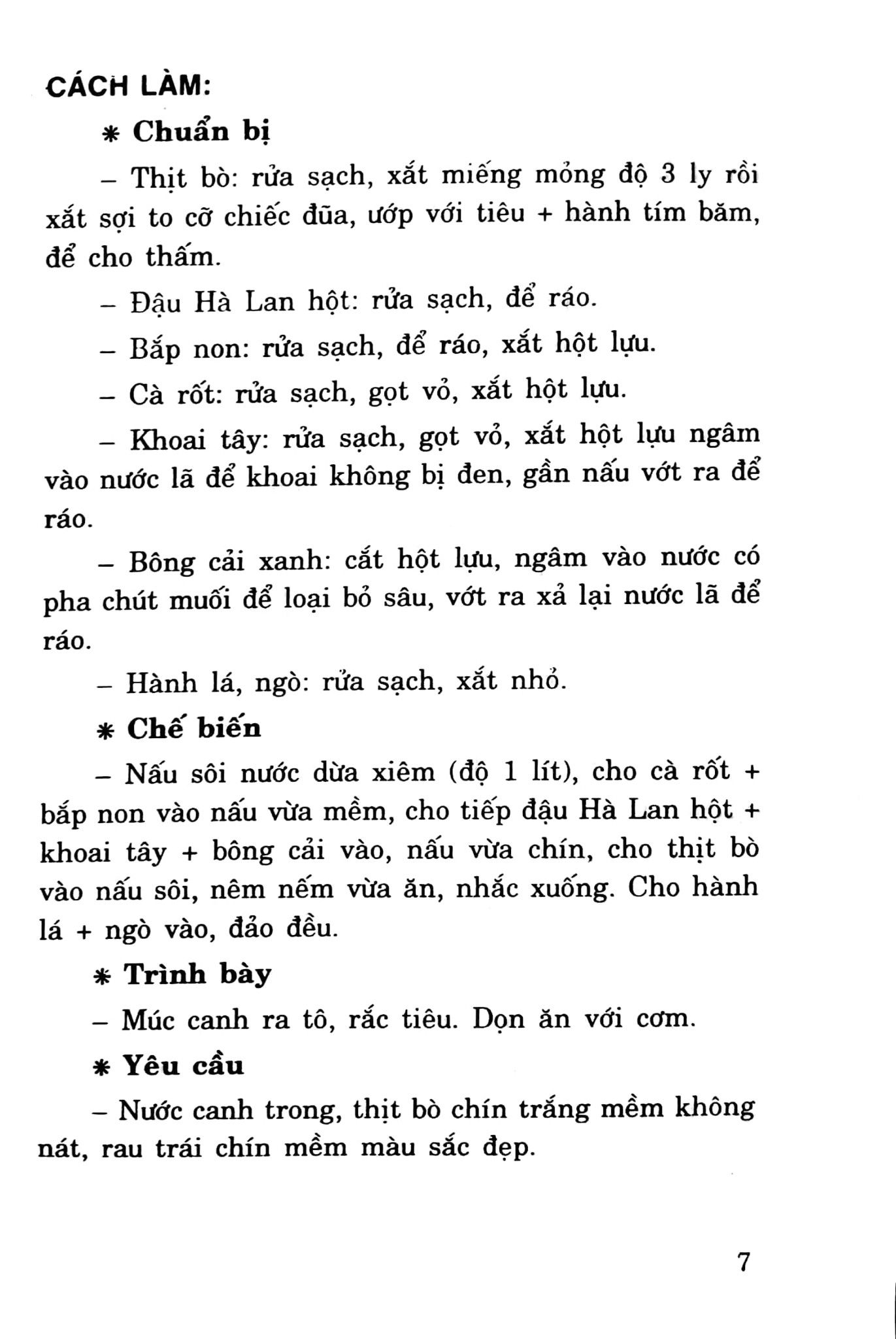  Thực Đơn Món Ăn Gia Đình 