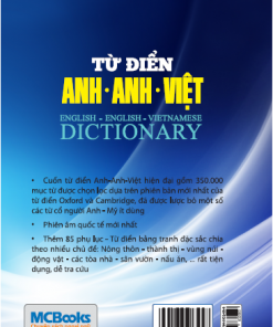  Từ điển Anh - Anh - Việt (bìa mềm xanh đen - 198k) 