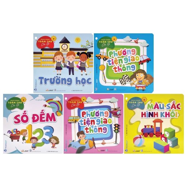  Bách Khoa Toàn Thư Cho Bé - Trường Học (Bộ 5C) 
