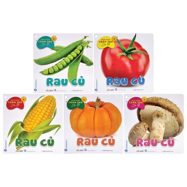  Bách Khoa Toàn Thư Cho Bé - Rau Củ (Bộ 5C) 