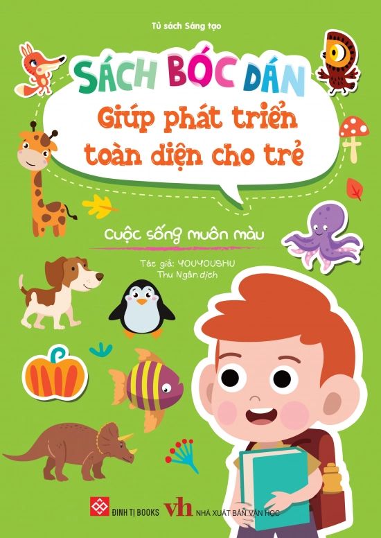  Sách Bóc Dán Giúp Phát Triển Toàn Diện Cho Trẻ Mầm Non - Cuộc Sống Muôn Màu 