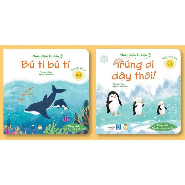 Muôn Điều Kì Diệu: Bú Ti - Trứng Ơi Dậy Thôi (Bộ 2 Cuốn)