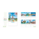  Lịch Lò Xo 7 tờ 2025 - THẾ GIỚI TƯƠI ĐẸP ( MT19 ) 