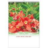  Lịch Lò Xo 7 tờ 2025 - HOA LAN ( MT26 ) 