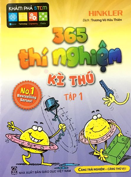 365 Thí Nghiệm Kì Thú - Tập 1 - Hinkler