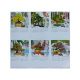  Lịch Lò Xo 7 tờ ( HT47 ) 2025 - Bonsai Cát Tường 