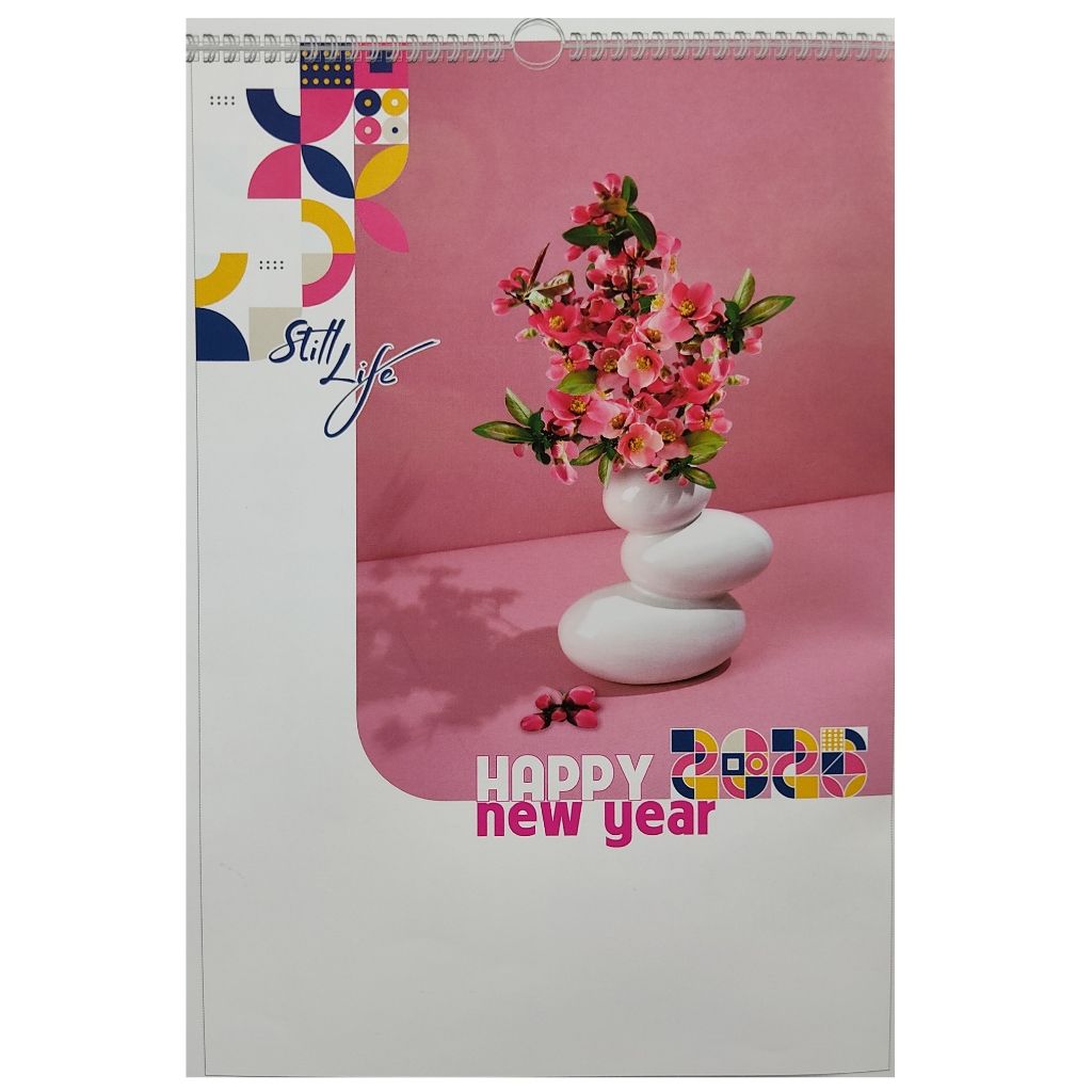  Lịch Lò Xo 7 tờ ( HT54 ) 2025 - Still Life 