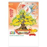  Lịch Lò Xo 7 tờ 2025 - BONSAI CÁT TƯỜNG( MT21 ) 