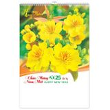  Lịch Lò Xo 7 tờ 2025 - HƯƠNG HOA BỐN MÙA ( MT25 ) 