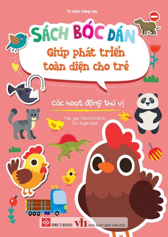  Sách Bóc Dán Giúp Phát Triển Toàn Diện Cho Trẻ Mầm Non - Các Hoạt Động Thú Vị 