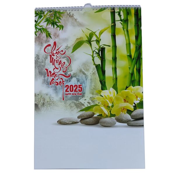 Lịch Lò Xo 7 tờ ( HT50 ) 2025 - An Nhiên - Chính An