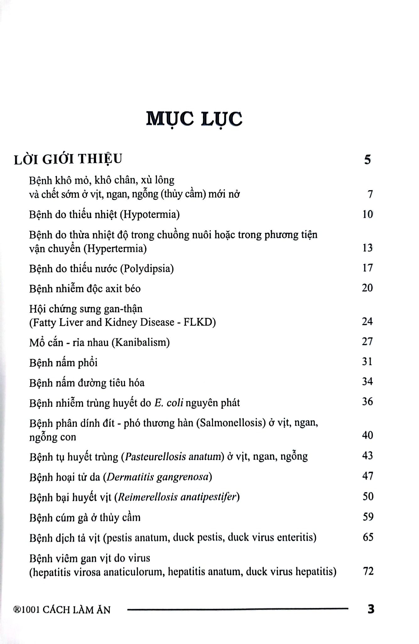  Cách Phòng Trị Hiệu Quả Các Bệnh Ở Thủy Cầm Việt Nam 