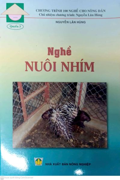 Nghề Nuôi Nhím - NXB Nông Nghiệp