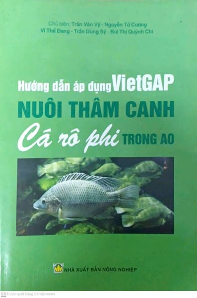 Hướng Dẫn Áp Dụng VietGAP Nuôi Thâm Canh Cá Rô Phi Trong Ao - NXB Nông Nghiệp