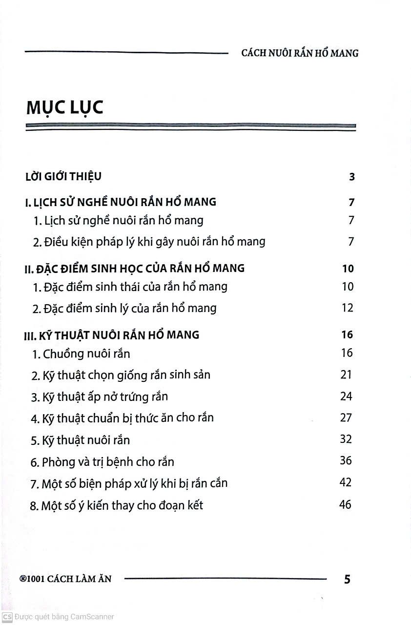  Cách Nuôi Rắn Hổ Mang 