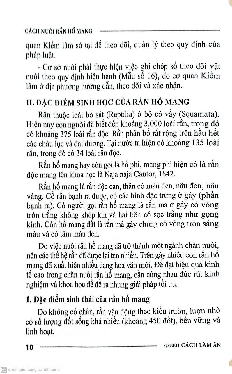  Cách Nuôi Rắn Hổ Mang 