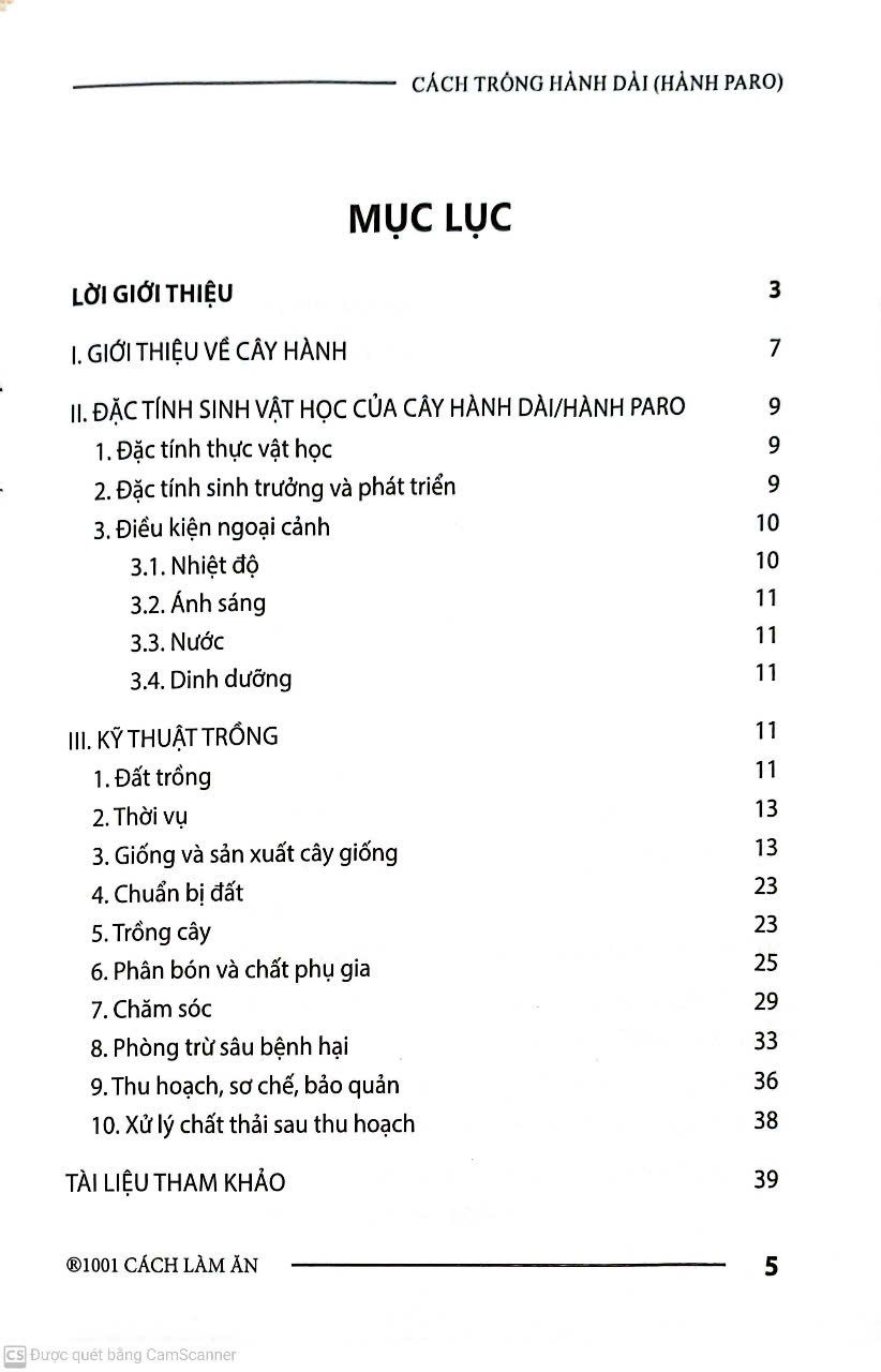  Cách Trồng Hành Dài 