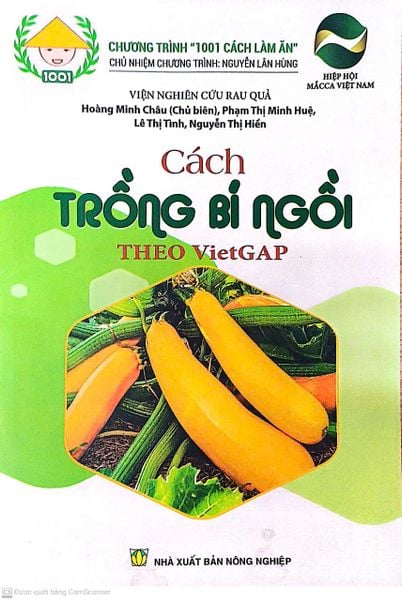 Cách Trồng Bí Ngồi Theo VietGAP - NXB Nông Nghiệp