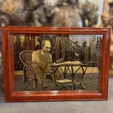  Quà Tặng Tranh Bác Hồ kích thước 75 x 105 cm 