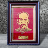  Quà Tặng Tranh Bác Hồ kích thước 28 x 38 cm 